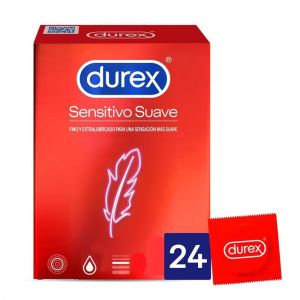 Durex Sensitivo Suave (Elite) - Preservativi sottili - conf. 24 profilattici