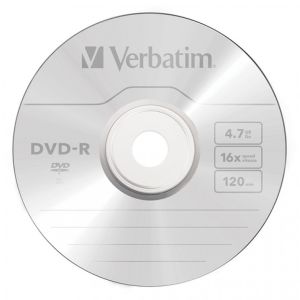 Verbatim 1 DVD-R singolo Matt Silver 4,7GB AZO 16X - DVD singolo in bustina PVC - 43788-S