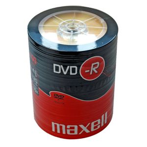 Maxell 100 DVD-R 4,7GB 120 min 16X, shrink - 275733