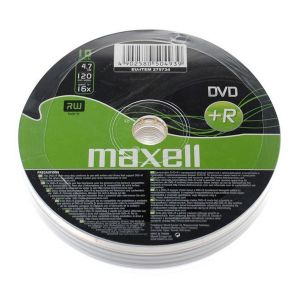 Maxell 10 DVD+R 4,7GB 120 min 16x, in shrink - 275734