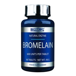 SCITEC Essential BROMELAIN 90 tablets - enzima Bromelina