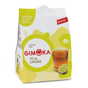 Caffè Gimoka capsule Puro Aroma, compatibili Nescafè Dolce Gusto, aroma The al Limone - conf. da 16 CAPSULE