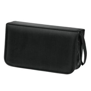 HAMA Custodia DVD/CD Wallet Nylon per 120 dischi Nera - H33833