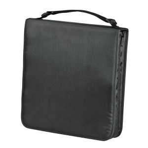 HAMA Custodia DVD/CD Wallet Nylon per 160 dischi Nera - H33834