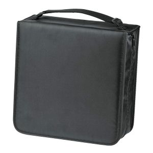 HAMA Custodia DVD/CD Wallet Nylon per 304 dischi Nera - H33837