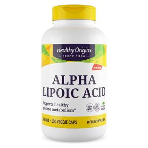 Healthy Origins Alpha Lipoic Acid 600mg 150 capsule - acido alfa-lipoico
