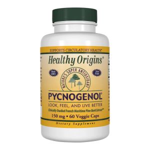 Healthy Origins Pycnogenol 150mg 60 vcaps, non GMO