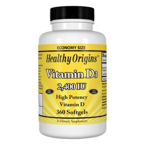 Healthy Origins Vitamin D-3 2400iu 360 softgels - Vitamina D3 