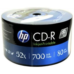 HP 50 CD-R Printable Stampabili 80 Min700Mb 52X - Shrink - CRE00070WIP-3