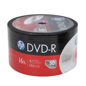 HP 50 DVD-R 120 min 4.7GB 16X, in Shrink - DM00070B