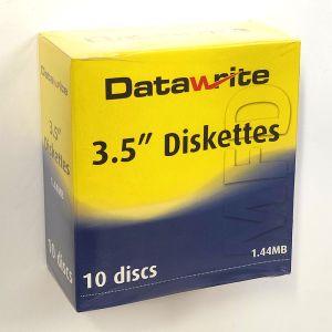 Datawrite Dischetti da 3,5 pollici 1,44 MB, confezione da 10 dischi