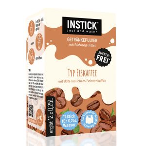 INSTICK bevanda senza zucchero - CAFFE FREDDO - 12 bustine da 2g