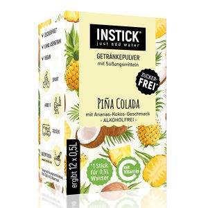 INSTICK bevanda senza zucchero - PINA COLADA - 12 bustine da 2,5g