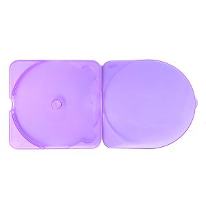 Trimpack custodia compatta a conchiglia per CD/DVD, OEM - Viola