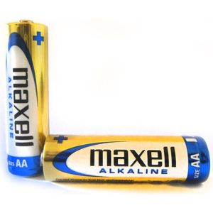 Maxell Batterie Alcaline LR6 AA SHRINK 2 PEZZI - Confezione da 2 pezzi