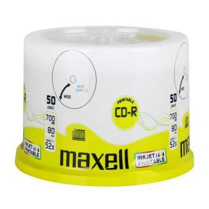Maxell 50 CD-R print  80 Min 52x 700MB, in cake - 624006.40.TW