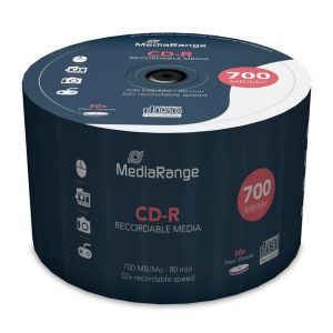 MediaRange 50 CD-R 700Mb 80 Min 52X, in shrink - MR207