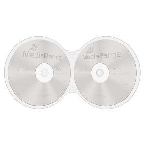 MediaRange dischi Shallcase CAKE da 1 Disco Vuota Porta CD DVD BluRay BOX86