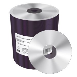 MediaRange 100 DVD-R 4.7GB 120min 16x Silver unprinted/blank, Shrink - MR422