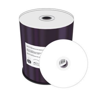 MediaRange 100 DVD+R 4.7GB 120min 16x inkjet fullsurface Print, in Cake - MR414