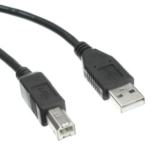 MediaRange Cavo di collegamento MediaRange USB 2.0, AM / BM, 5 metri, nero - MRCS102