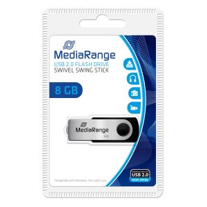 MediaRange USB Flash Drive 8GB Pendrive Pen Drive - MR908