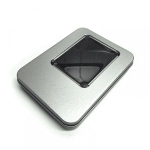 MediaRange Scatola box portaoggetti in alluminio, per chiavette USB - BOX902