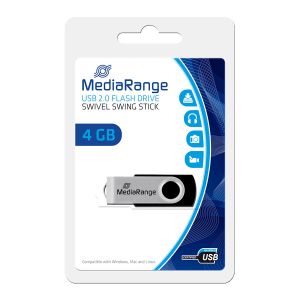 MediaRange USB Flash Drive 4GB Pendrive Pen Drive 4 gb - MR907