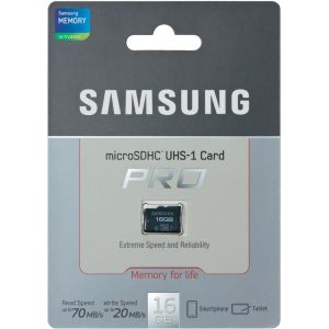 Micro SD Samsung 16GB classe 10 70MB/S Memory Card microsd