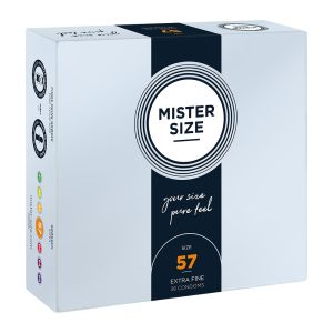 MISTER SIZE 57 Preservativi ULTRASOTTILI Medio Regular Medium 36 Profilattici