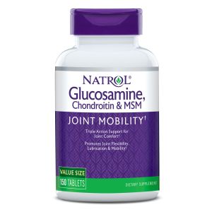 Natrol - Glucosamine & Chondroitin MSM - 150 tabs