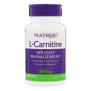 Natrol - L-Carnitine, 500 mg - 30 Capsules - L-carnitina