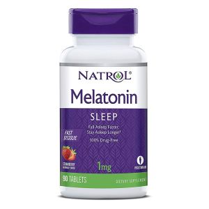 Natrol - Melatonin FAST DISSOLVE, 1mg - 90 tabs - melatonina