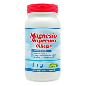 Natural Point - Magnesio Supremo (in polvere) - gusto CILIEGIA - 150 g