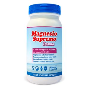 Natural Point - Magnesio Supremo DONNA (in polvere) - 150 g