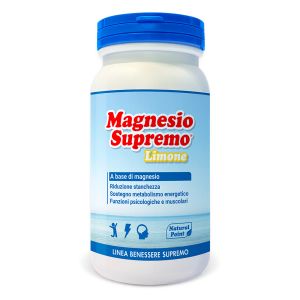 Natural Point - Magnesio Supremo (in polvere) - gusto LIMONE - 150 g