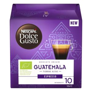 Nescafé capsule Dolce Gusto, Espresso 100% Biologico Guatemala - conf. 12