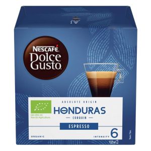Nescafé capsule Dolce Gusto, Espresso 100% Biologico Honduras - conf.12 Capsule