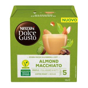 Nescafé capsule Dolce Gusto, Almond Macchiato - conf.12 Capsule