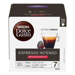 Nescafé capsule Dolce Gusto, ESPRESSO INTENSO DECAFFEINATO - 30 pz