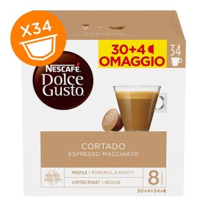 Nescafé capsule Dolce Gusto, aroma Cortado Espresso Macchiato - conf. 34 CAPSULE