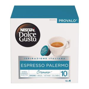 Nescafé capsule Dolce Gusto, aroma ESPRESSO PALERMO - conf. da 16 CAPSULE