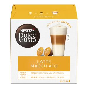 Nescafé capsule Dolce Gusto, aroma Latte Macchiato - conf. 16 CAPSULE