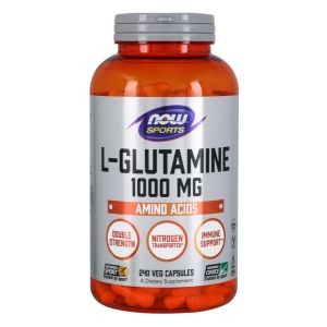 NOW FOODS L-Glutamine 1000mg 240 capsule - L-glutamina