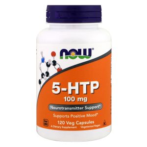NOW FOODS 5-HTP 100 mg 120 Vcapsule - VITAMINE