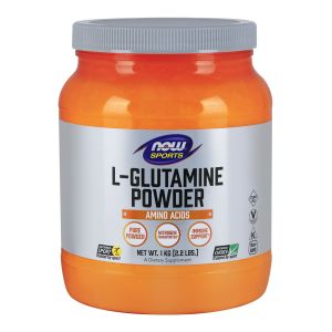 Now Foods - L-Glutamine 5000mg (in polvere)  - 1kg - aminoacido L-glutamina