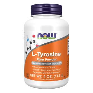 NOW FOODS L-Tyrosine Powder 113g in polvere 4 oz.  - L-tirosina