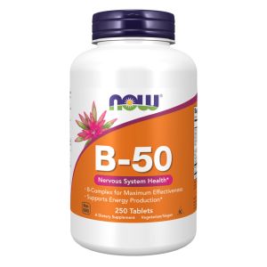 NOW FOODS Vitamin B-50 250 compresse