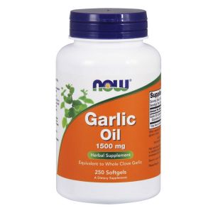 NOW FOODS Garlic Oil 1500 mg 250 Softgels - olio di aglio