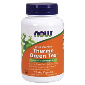 NOW FOODS Thermo Green Tea Extra Strength 90 vcapsule - DIMAGRANTE